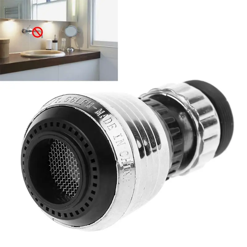360 градусов воды Bubbler поворотная головка экономии смеситель аэратор разъем насадка-диффузор сетчатый фильтр адаптер