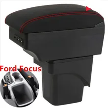 Для Ford Focus подлокотник коробка Ford Focus 2 Универсальный Автомобильный центральный подлокотник коробка для хранения Модификация аксессуары