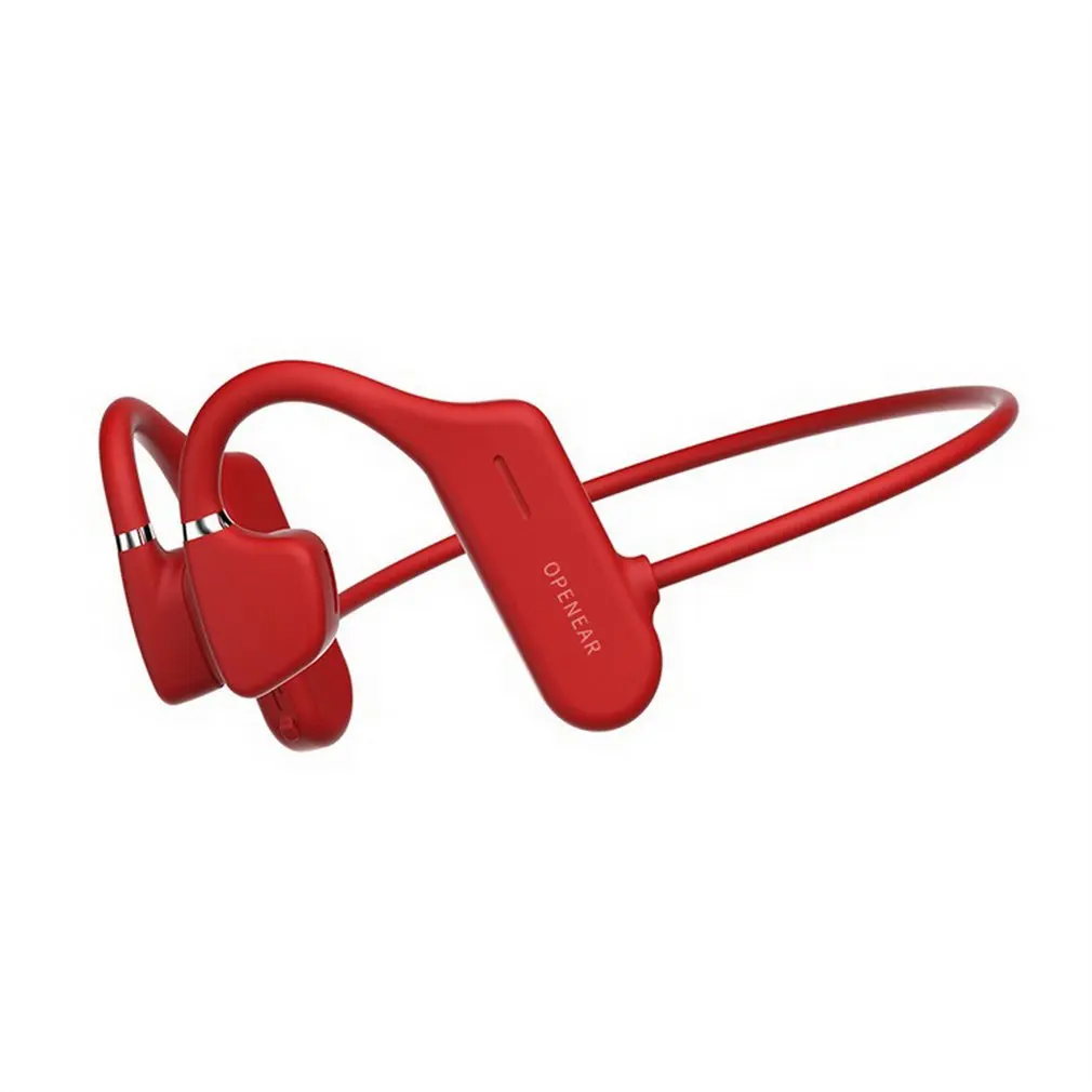 Waterproof Wireless Bone Conduction Headset Wireless Not In Ear Comfortable Ear Hook Wear Sports Headphones