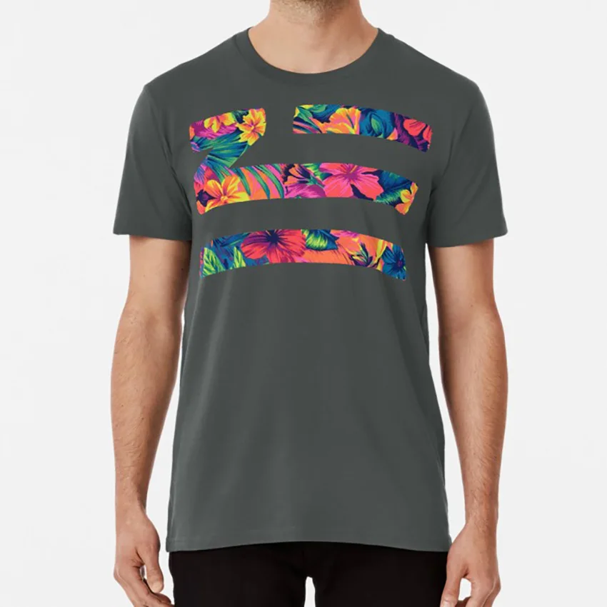 Z футболка Чжу хип-хоп музыкальный альбом Гавайский флаг логотип Минимальный