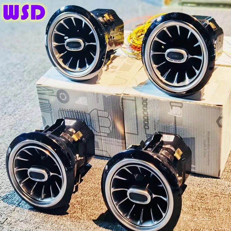 

Автомобильный окружающий свет, подходит для Mercedes-Benz W464 G-class, светящиеся отверстия для струи передних и задних светодиодов, 64-цветная оригинальная установка