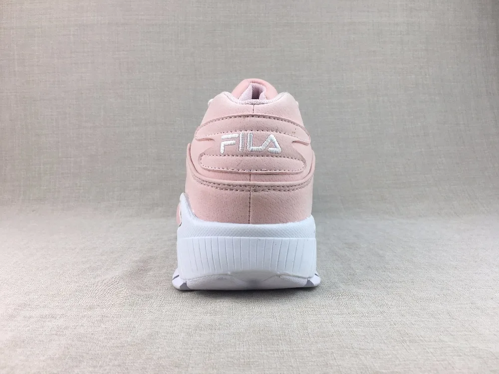 FILA Men's Sneaker Hometown Thick bottom comfortable breathable shock resistant sports shoes all white