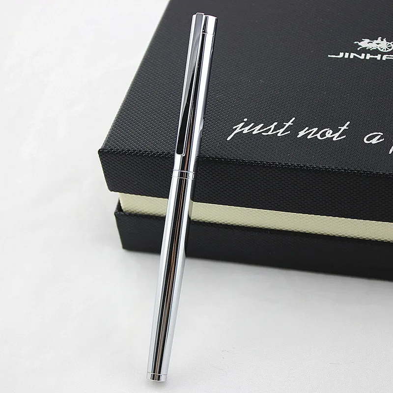 JINHAO 126 тяжелая металлическая гелевая ручка 0,7 мм наконечник узнать офис школьный канцелярский подарок роскошная ручка отель бизнес пишущая шариковая ручка