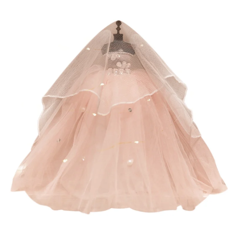 

Creative Gift Wedding Model Small Wedding Model Valentine's Day Gift For Girlfriend Mini Wedding Dress 100% Wish Real Wedding3