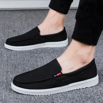 

Trend Canvas Shoes Male Casual Shoes Men's Low Board Outwear Flats