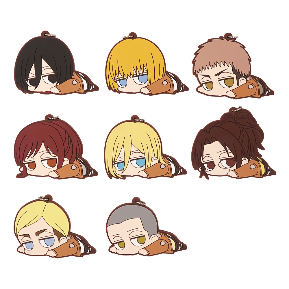 Attack Titans Accessories Armin Attack Titan Keychains Erwin Smith