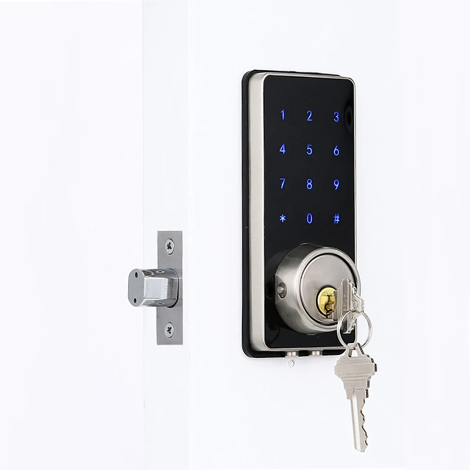 Wi Fi Интернет дистанционное управление сенсорный экран bluetooth smart deadbolt дверной