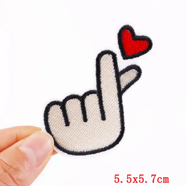 Cartoon Dinosaur Patches For Clothing Thermoadhesive Patches Cute Animal Patch Iron on Embroidery Patches on Clothes Applique PE2842CT