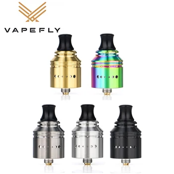 

Vaporizer atomizer Vapefly Holic MTL RDA E Cigarette Single Coil with Side Airflow Adjustable Fit 510 E Cigarette box mod