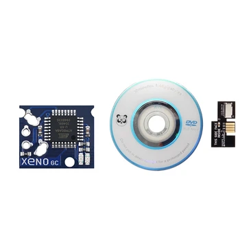 

Chip SD2SP2 Micro SD Card Adapter Mini Disc DVD Kits for NGC Game Console Upgrade Part