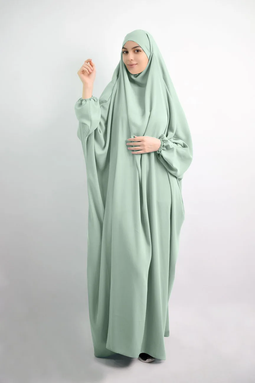 Muçulmanas, Vestuário de Oração, Abaya, Long Khimar,