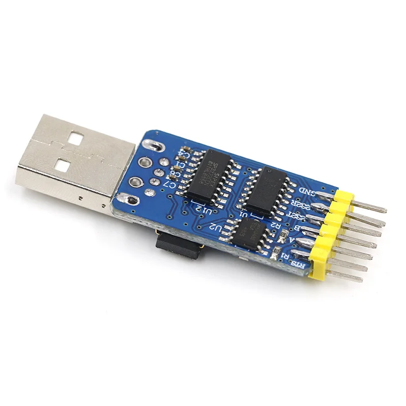 6 в 1 CP2102 USB для ttl 485 232 Huzhuan 3,3 V/5 V совместимый шесть многофункциональных последовательных модулей