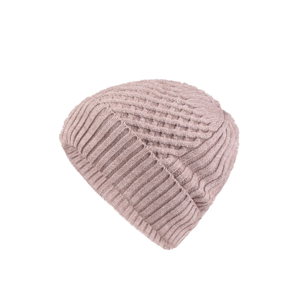 Модные мужские Skullies Beanies зимние трикотажные изделия шапки для женщин простые теплые мужские Gorros береты-кепки плотная шапка-маска