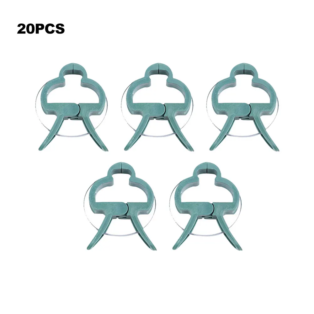 20 шт. садовый зажим для растений фиксированный цветок цветочный рассада