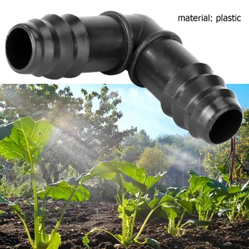 

10pcs Garden Irrigation Fitting with Sufficient Durability and Ruggedness 16mm Tee Elbow Barb Connector Micro Drip Adapter