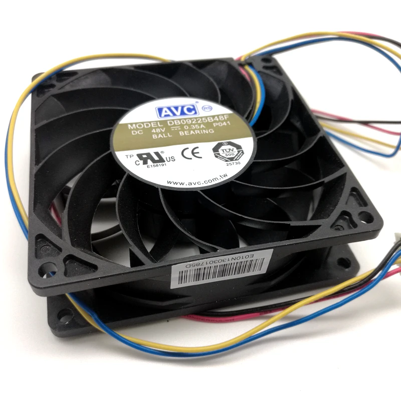 DB09225B48F For AVC 9025 48V Double Ball PWM Fan 9cm Communication Equipment Converter Fan DB09225B48F For AVC 9025 48V Double Ball PWM Fan 9cm Communication Equipment Converter Fan