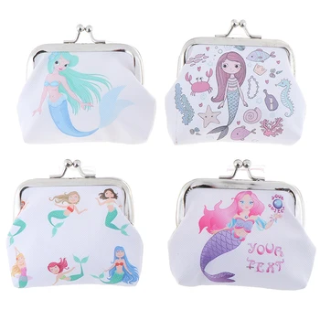 

Cute Mermaid Coin Purse Mermaid Party Baby Shower Birthday Decorations Kids Gift Cartoon Wallet
