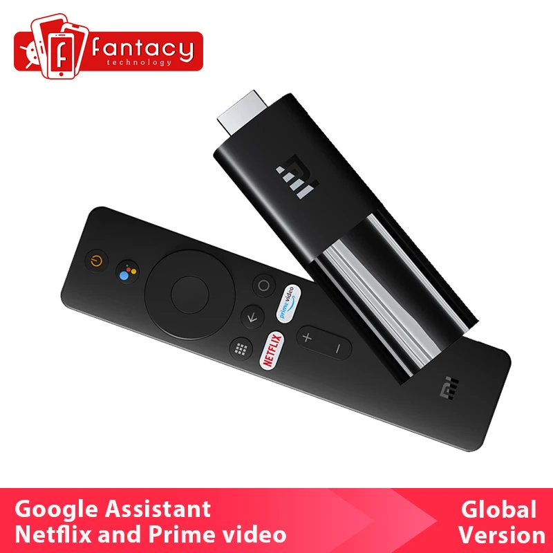 ТВ-приставка Xiaomi с поддержкой HDMI Dolby DTS HD декодирование 1 ГБ ОЗУ 8 Гб ПЗУ Google Assistant
