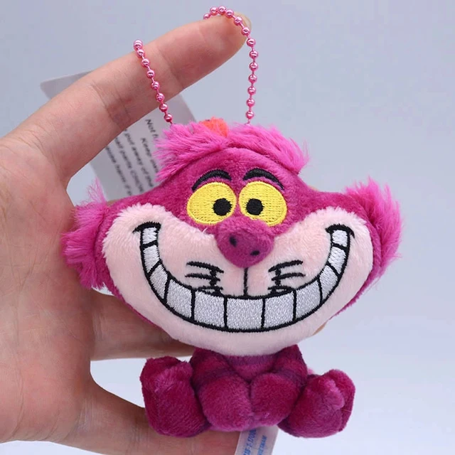 Disney Alice in Wonderland Cheshire Cat Plush Toys Keychain 1
