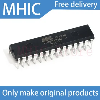 

10pcs/lot A04TMEGA328P-PU DIP-28 microcontroller 8-bit AVR 32K flash memory brand new original