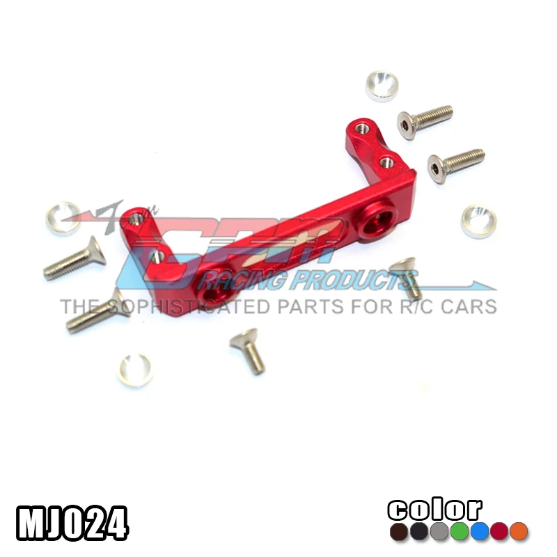 Gpm Servo Mount In Alluminio (Per Smt10 Monster Jam Ax90055, Ax90057) Per Axial Smt10 Grave Digger Ax90055 Aggiornamento Rc