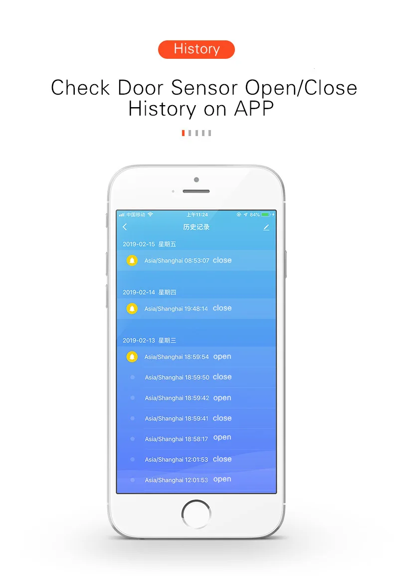 Tuya умный WiFi датчик для двери открытые/Закрытые детекторы Совместимость с Alexa Google Home IFTTT Smart Life