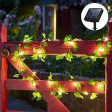 Fairy-String-Lights Garland Decoration Garden Outdoor Solar/battery-Powered Lamps LED