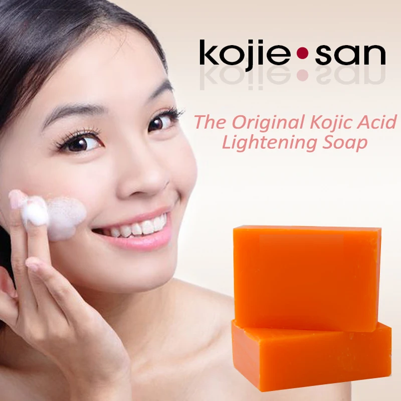 Kojie San Kojic Acid Soap - Pack of 2 (135g each) With 10 Black