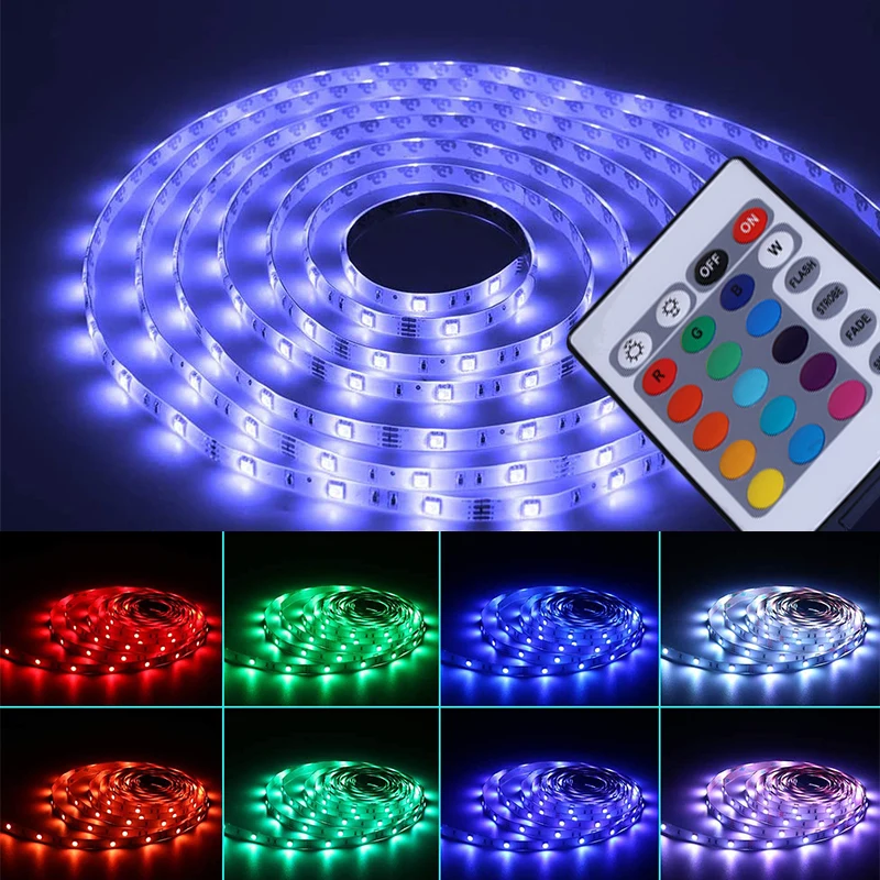 Светодиодная светильник та SMD2835 гибкая Водонепроницаемая LED полоска с