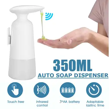 

Liquid Soap Dispenser Waterproof IPX4 350Ml infrared Sensor Automatic Touchless Sanitizer Dispensador for Kitchen Bathroom