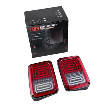 

LED Turn Singal Taillight For Jeep Wrangler JK 2007-2016 Brake Rear Lamp 12V Light Brake Turn Signal Reverse Anti-shock New Hot