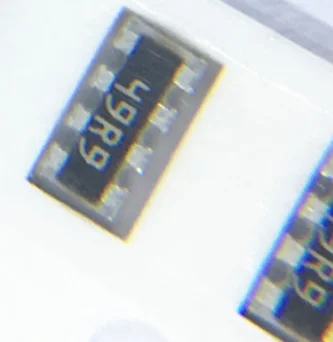 

100pcs 49.9R (49R9) ±1% 0603 x4 4D03WGF499JT5E patch displacement