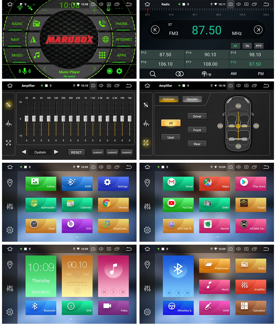Flash Deal Marubox 7A903PX5 DSP, Headunit for OPEL Astra, Corsa, Antara, Vectra, Meriva, Vivaro, Zafira 8 Core 64GB, Android 9.0, Car Radio 7