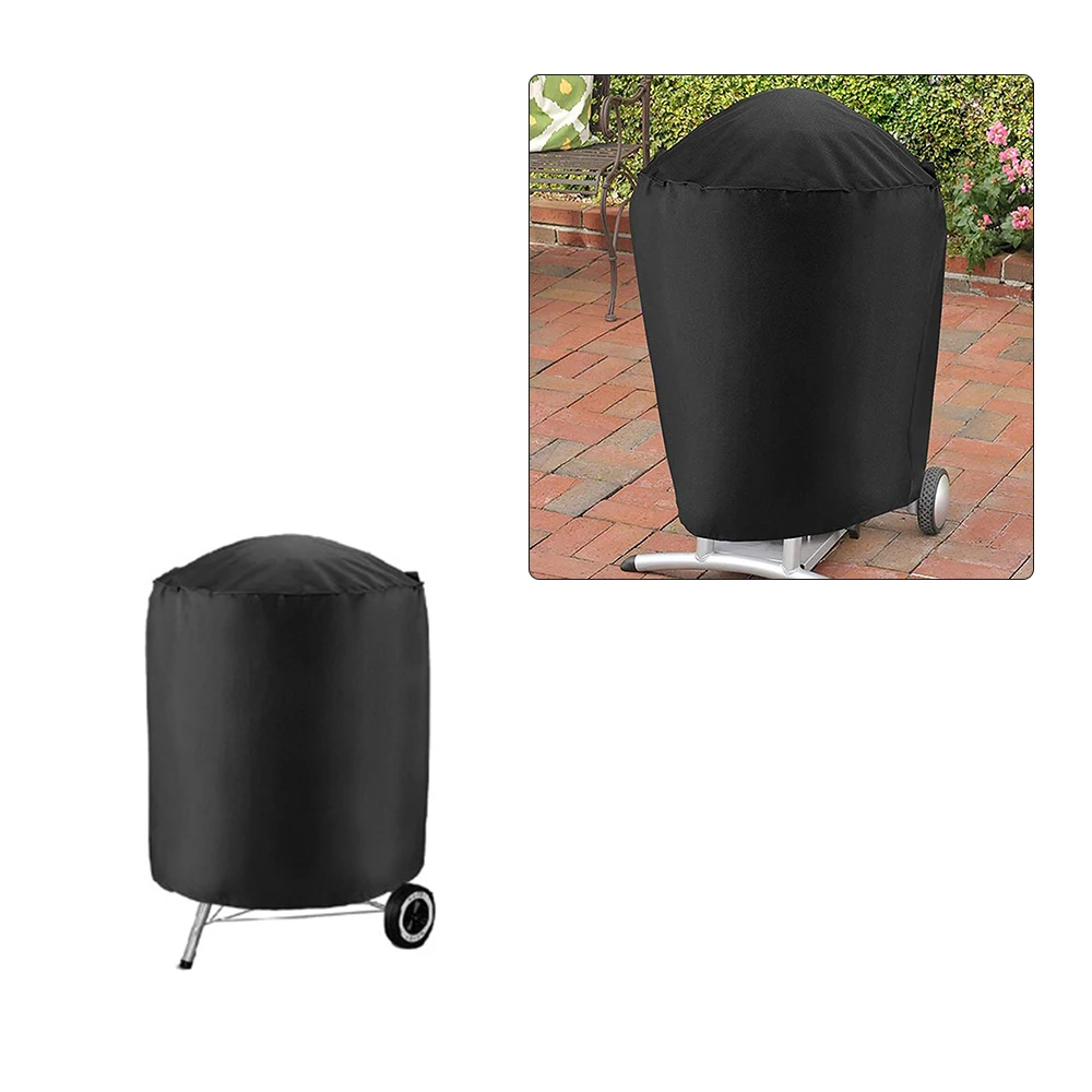 1pc BBQ Cover Dustproof Portable Waterproof Durable Grill Cover for Outdoor BBQ 