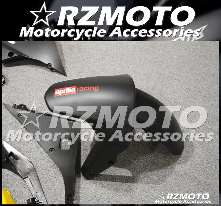 Литьевая Форма ABS Полный обтекатели наборы Подходит для Aprilia RS4 50 RS125 2012 2013 12 13 14 15 тела набор желтый