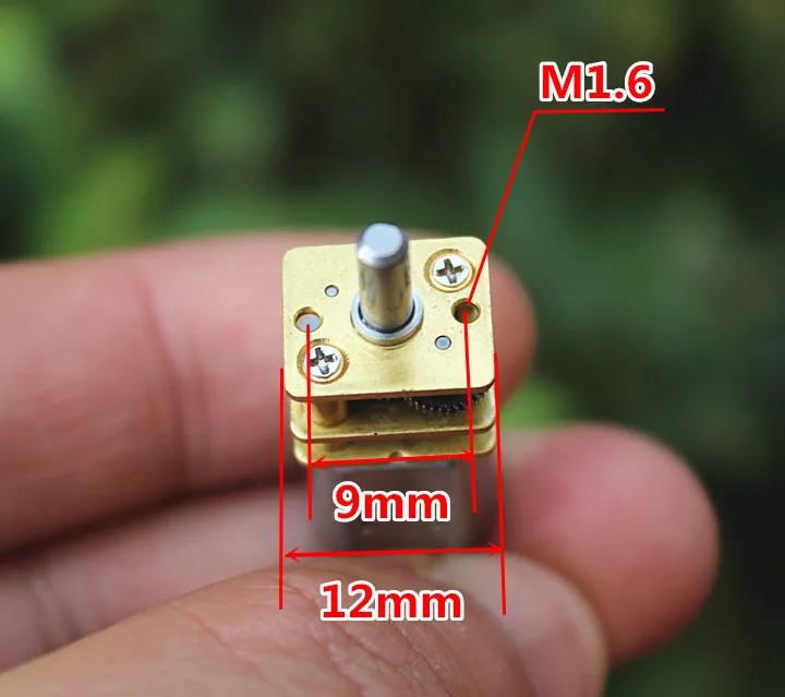 N20 все металлические шестерни постоянного тока ed Мотор DC 3V 3,7 V 5V 6V