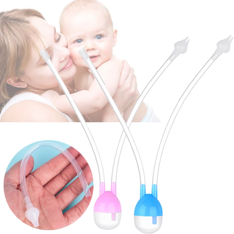 Newborn Baby Nasal Aspirator Soft Silicone Infantil Nose Care Inhaler Infant Preventing Backflow | Мать и ребенок