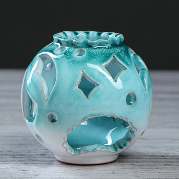

Candlestick "Ball", turquoise, 10 cm 4932680