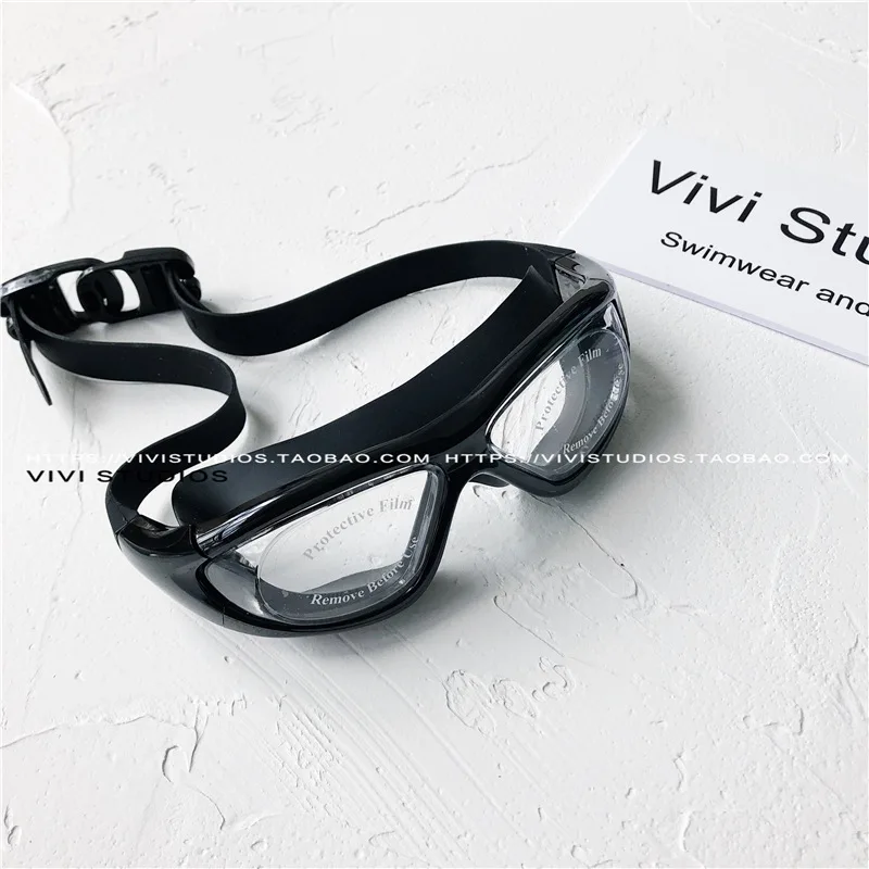 VV/18ss, Большие оптические очки высокой четкости, очки для плавания, для мужчин и женщин, водонепроницаемые, модные, универсальные очки