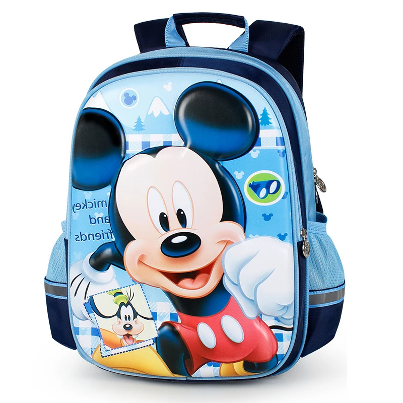 Disney Cartoon Backpack For Baby Boys Minnie Mickey Mouse Bags Children Lovely Schoolbag Kindergarten Kids Toys Bag Brand 2021