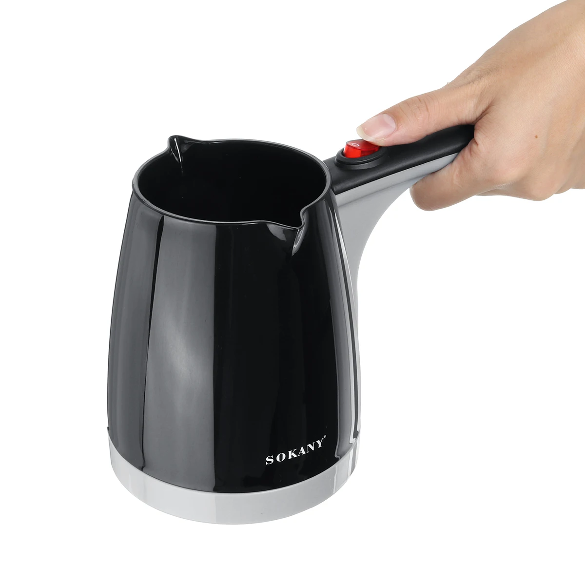 Goedkoop 1000W Koffie Pot Elektrische Turkse Koffie Maker Turkse Stijl Hoge Capaciteit Quick Warmte Thee Melk Making Machine Huishouden kantoor