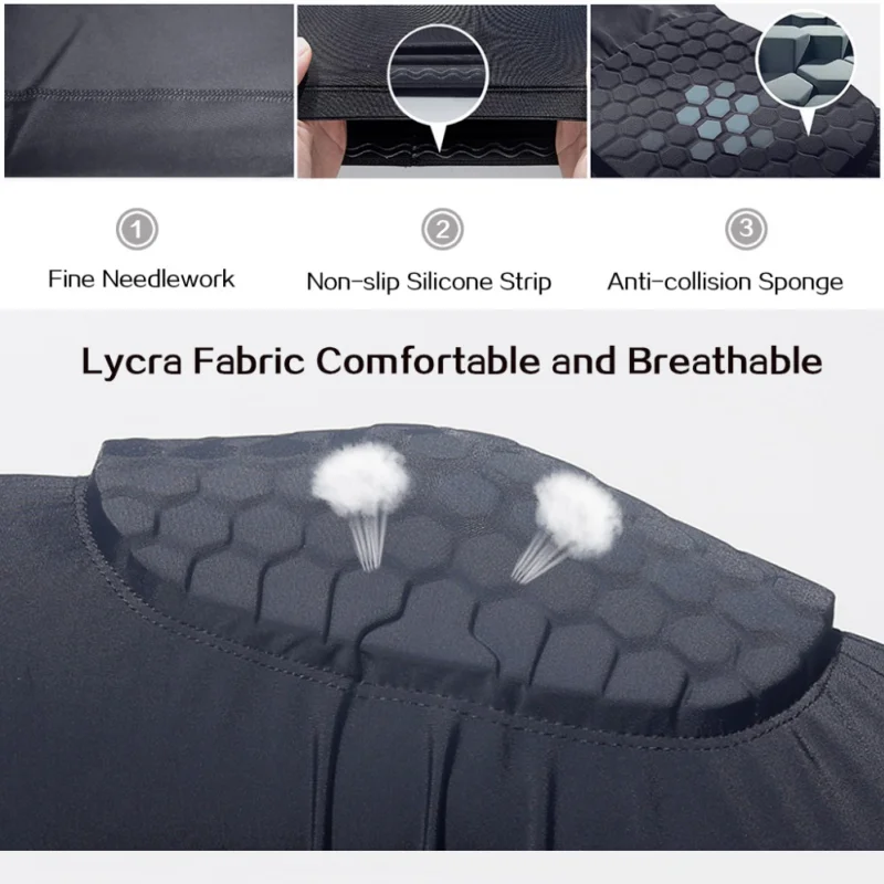 2 шт. баскетбольные наколенники рукав соты фиксатор эластичные защитные зубчатая