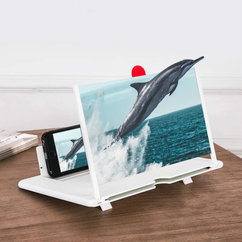 1 шт. Pull Typer сотовый телефон усилитель 3D эффект высокой четкости большой экран с настольным держателем увеличительное складывание для кино игры