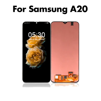 

AMOLED Screen for Samsung for Galaxy A20 LCD Touch Digitizer Sensor Assembly for Samsung A205 A205F A205FD Display Shipping