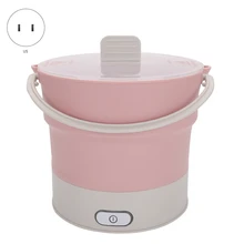 AFBC складной силиконовый Электрический чайник путешествия водонагреватель котел лапша суп горшок еда плита Hotpot кухонная сковорода US Plug