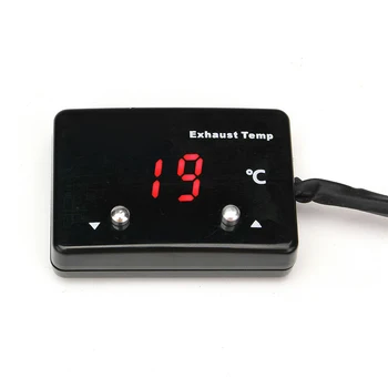 

12V Digital Car Exhaust Gas Temp Gauge LED Pointer EGT Temperature Meter+Sensor Exhaust Gas Temp Gauge