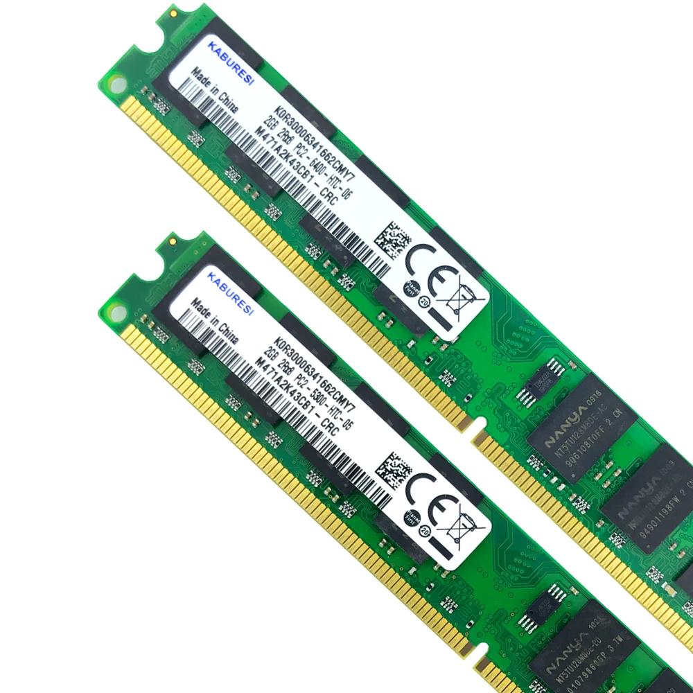 Оперативная память Kaburesi DDR2 2 Гб 800 МГц 667 533 1 8 в|ddr2 2gb 800mhz|ddr2 2gbpc2-6400 4gb |