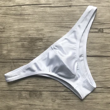 

Men Sexy Thong G-string Low Rise Bikini Briefs Mini Panties Gay Lingerie T-Back Brushed Breathable Low Waist Briefs