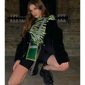 

Autumn Fashion Women Zebra Print Turtle Neck Long Sleeve Bodysuit Ladies Casual Stretch Leotard Body Romper Blouse