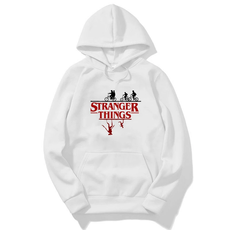 Sudadera stranger things мужская толстовка с капюшоном и свитшоты больших размеров для осени с хип-хопом зимние толстовки для мужчин